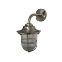 Quinn Guard Wall Lantern Satin Nickel