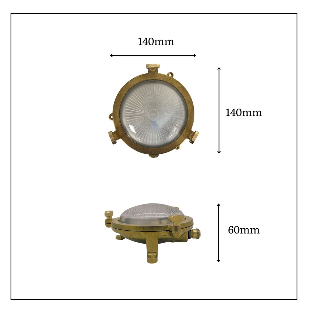Plain Mini Porthole Bulkhead