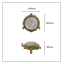 Plain Mini Porthole Bulkhead