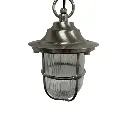 09135 - Hull Guard Pendant Lantern - Satin Nickel - Close-up.webp