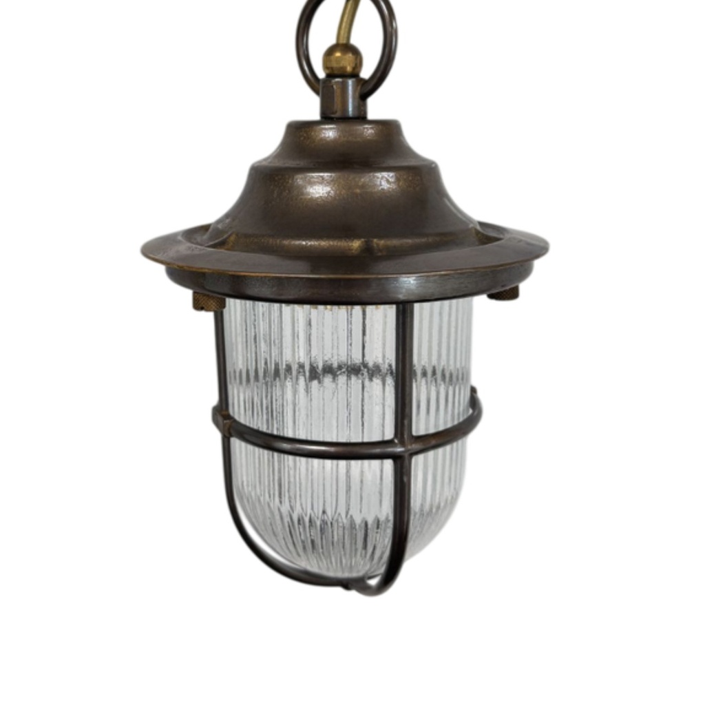 09141 - Hull Guard Pendant Lantern - Antique  Brass - Close-up.jpeg