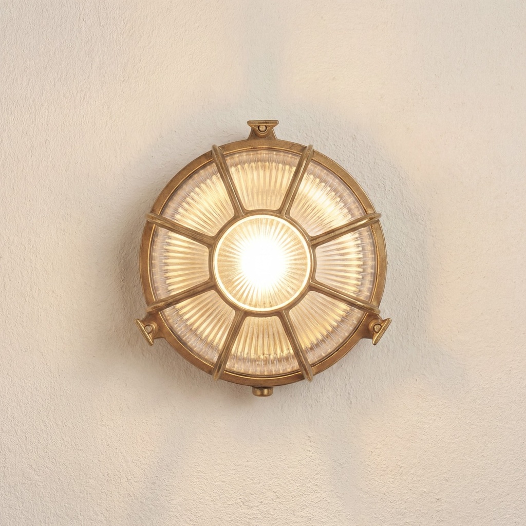 [09613] Grand Capstan Bulkhead (Raw Brass)