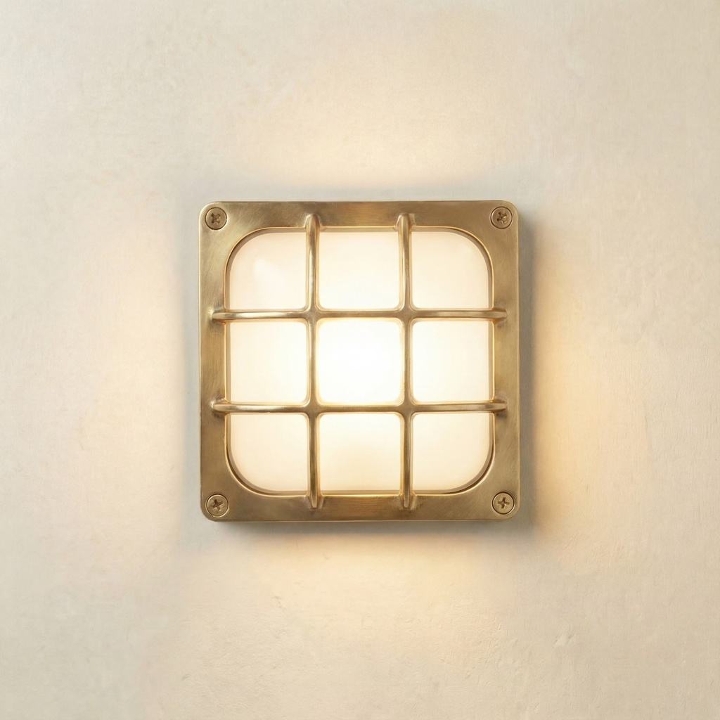 [09609] Francis Wall Light (Raw Brass)