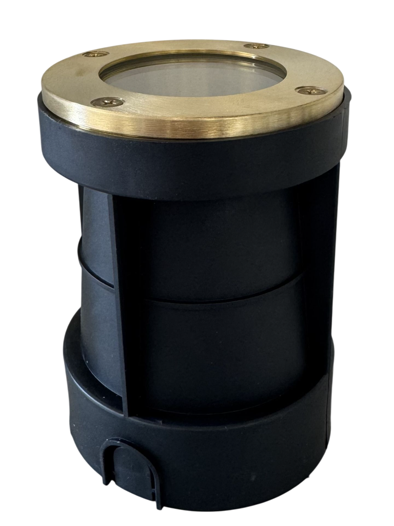 [09200] Bertha Ground Light (Raw Brass)